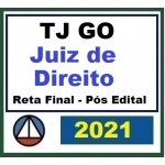 TJ GO Juiz de Direito - Magistratura Estadual  -  Reta Final (CERS 2021) Tribunal de Justiça  de Goiás